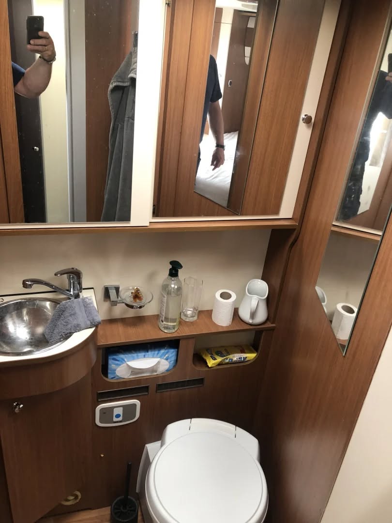 FIAT DUCATO 2.3, 2017, Cama Central, Autocaravana para 4 Pessoas